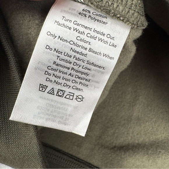 Eddie Bauer Squatch Camo Hoodie Men’s XL Sasquatch Big Foot Green Orange - Picture 6 of 11